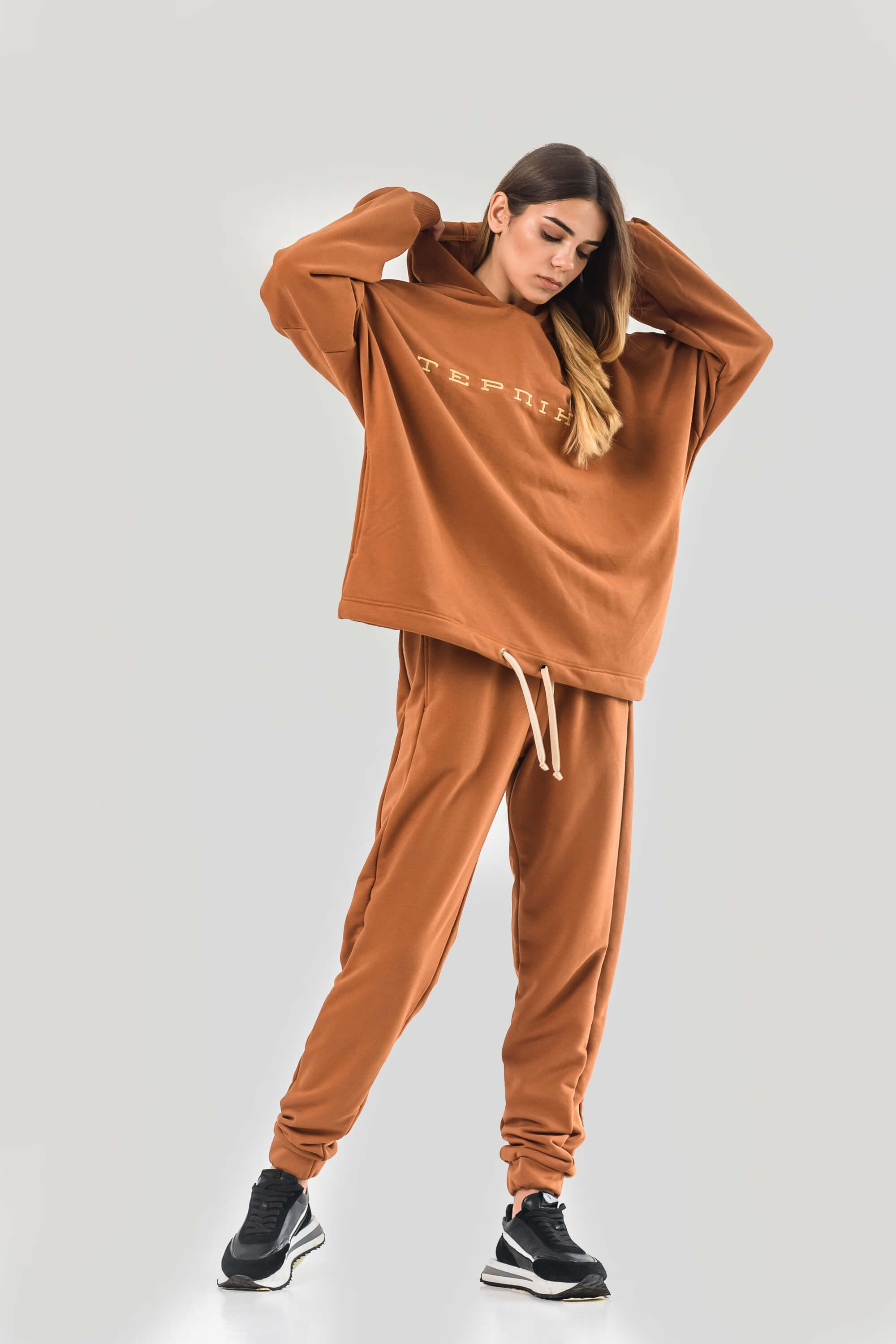 Women's costume Hudie oversize brown
