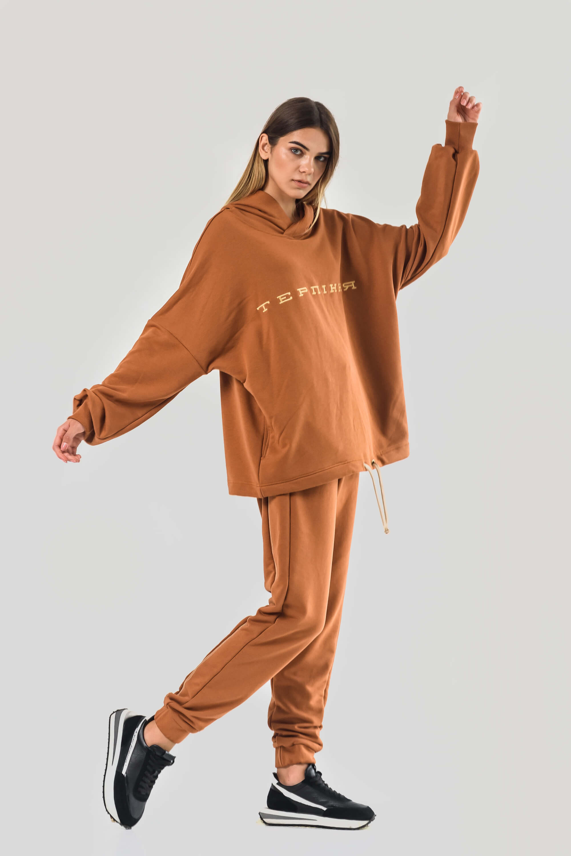 Women's costume Hudie oversize brown