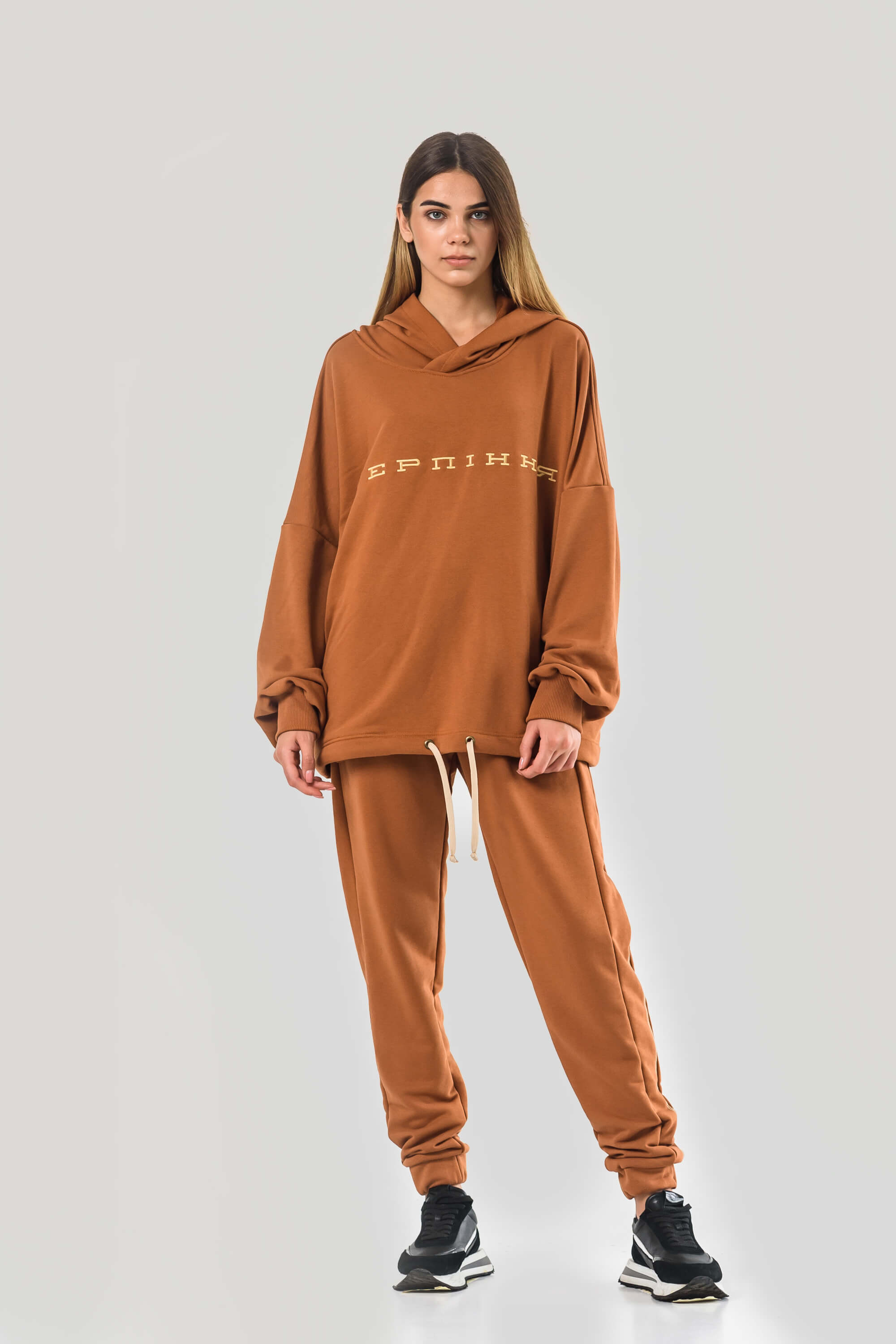 Women's costume Hudie oversize brown
