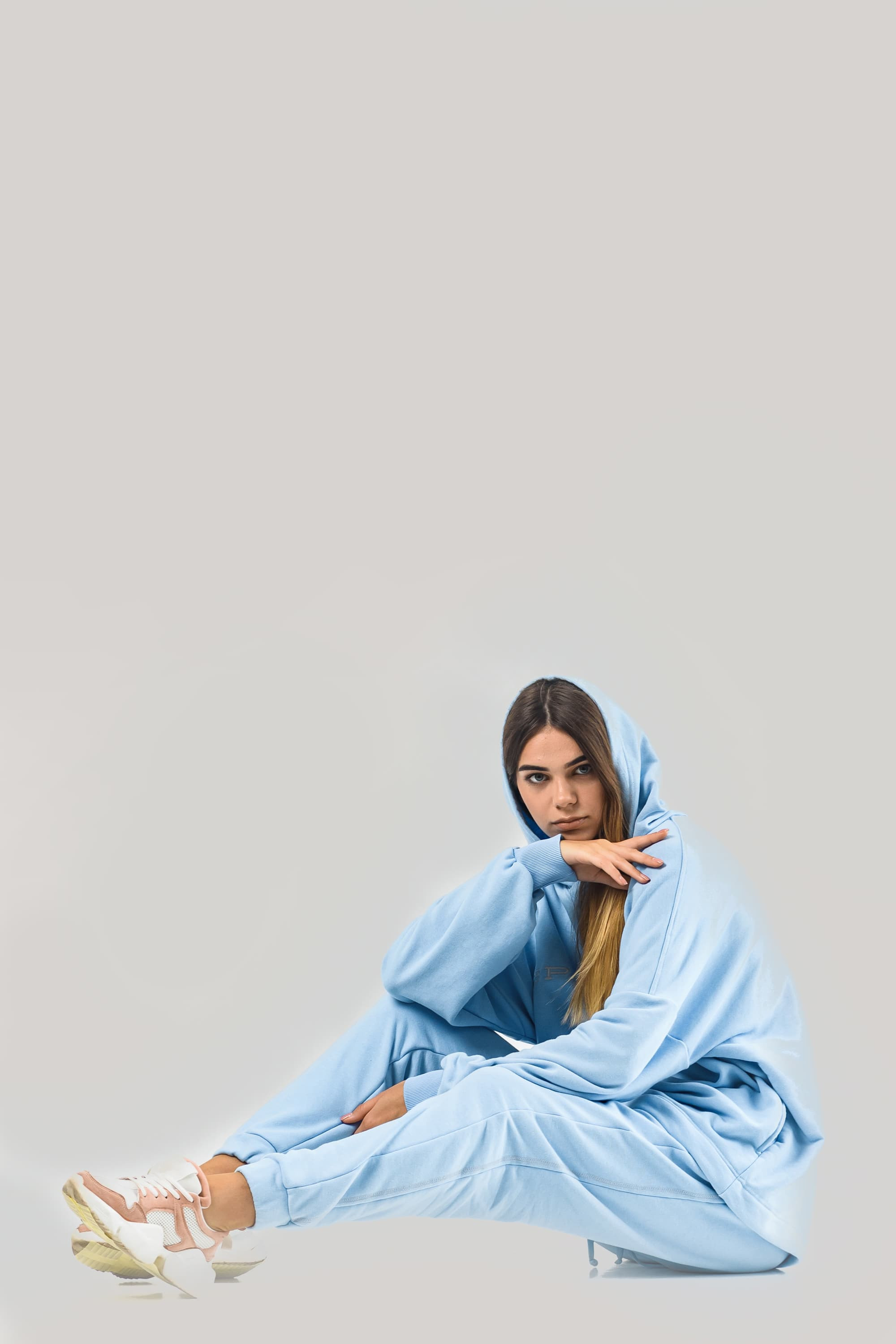 Women's costume Hudie oversize blue