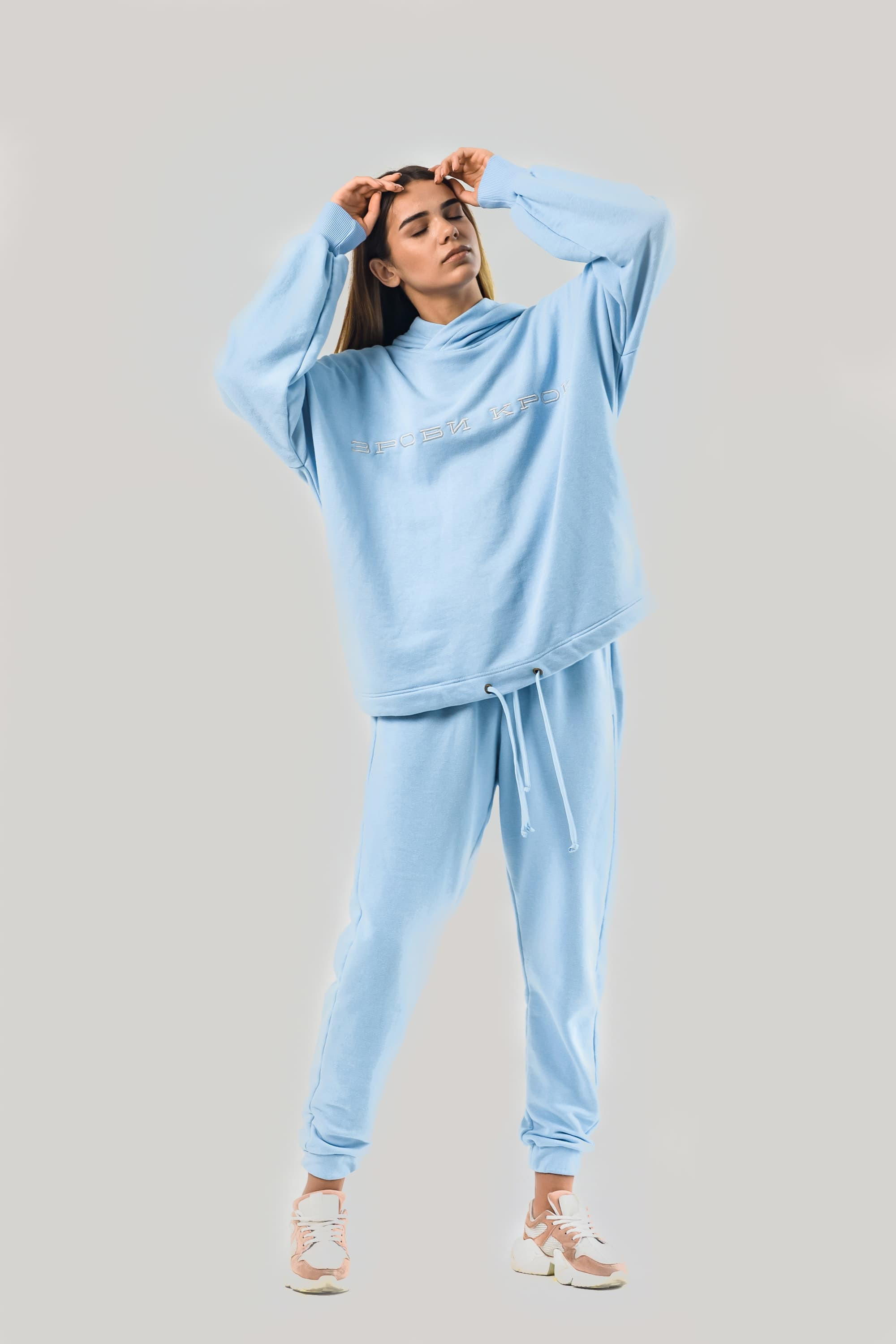 Women's costume Hudie oversize blue | owersize Women's costume Hudie oversize blue | owersize