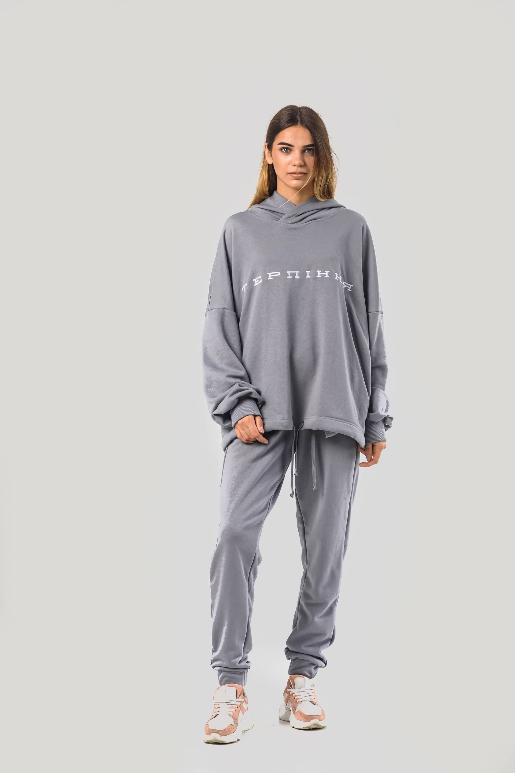 Women's costume Hudie oversize gray