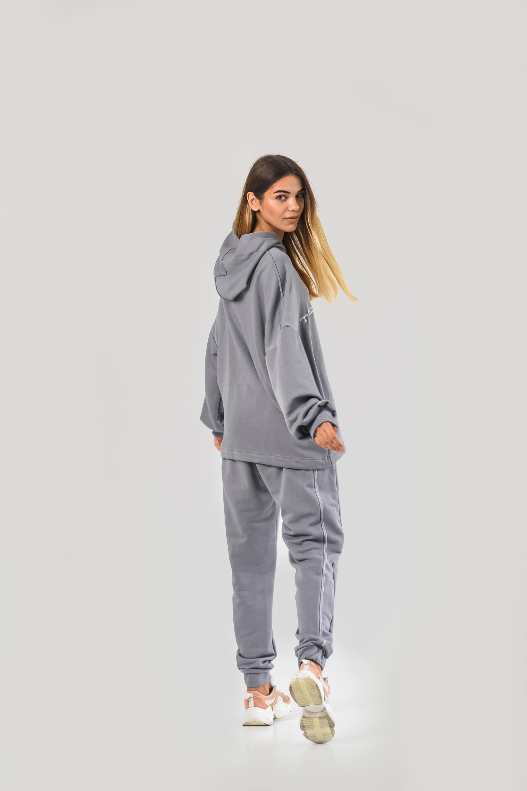 Women's costume Hudie oversize gray