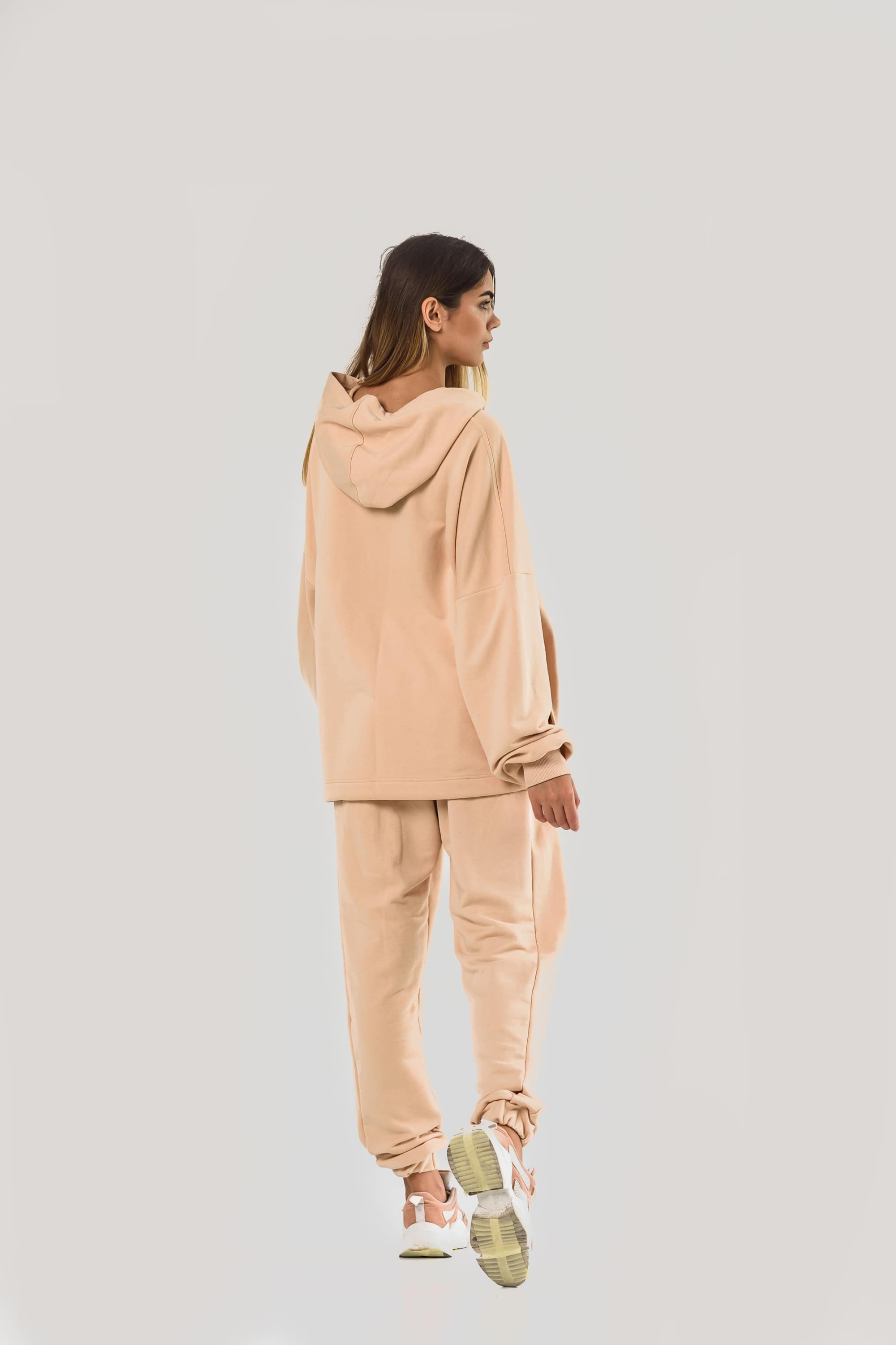 Women's costume Hoody Oversize beige