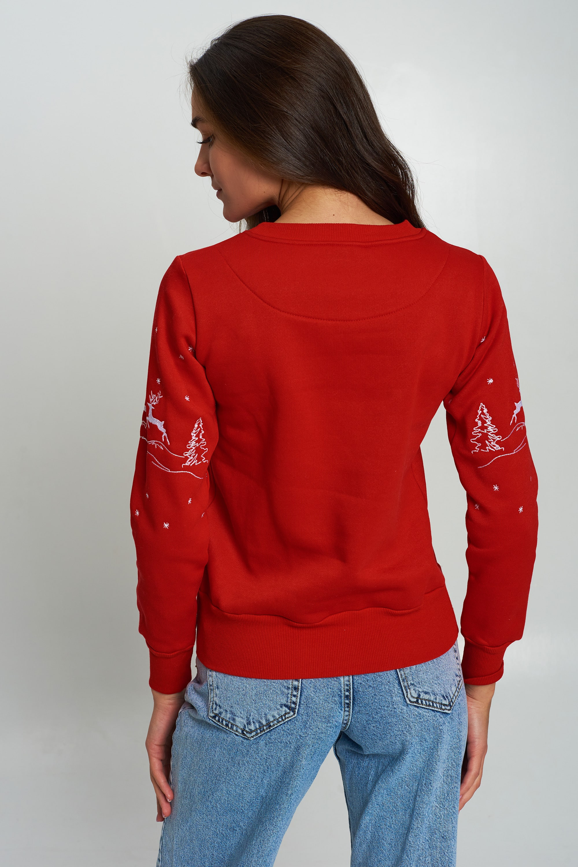 Christmas Women's Svitshot Deer Red | XS | 40-42 Christmas Women's Svitshot Deer Red | XS | 40-42