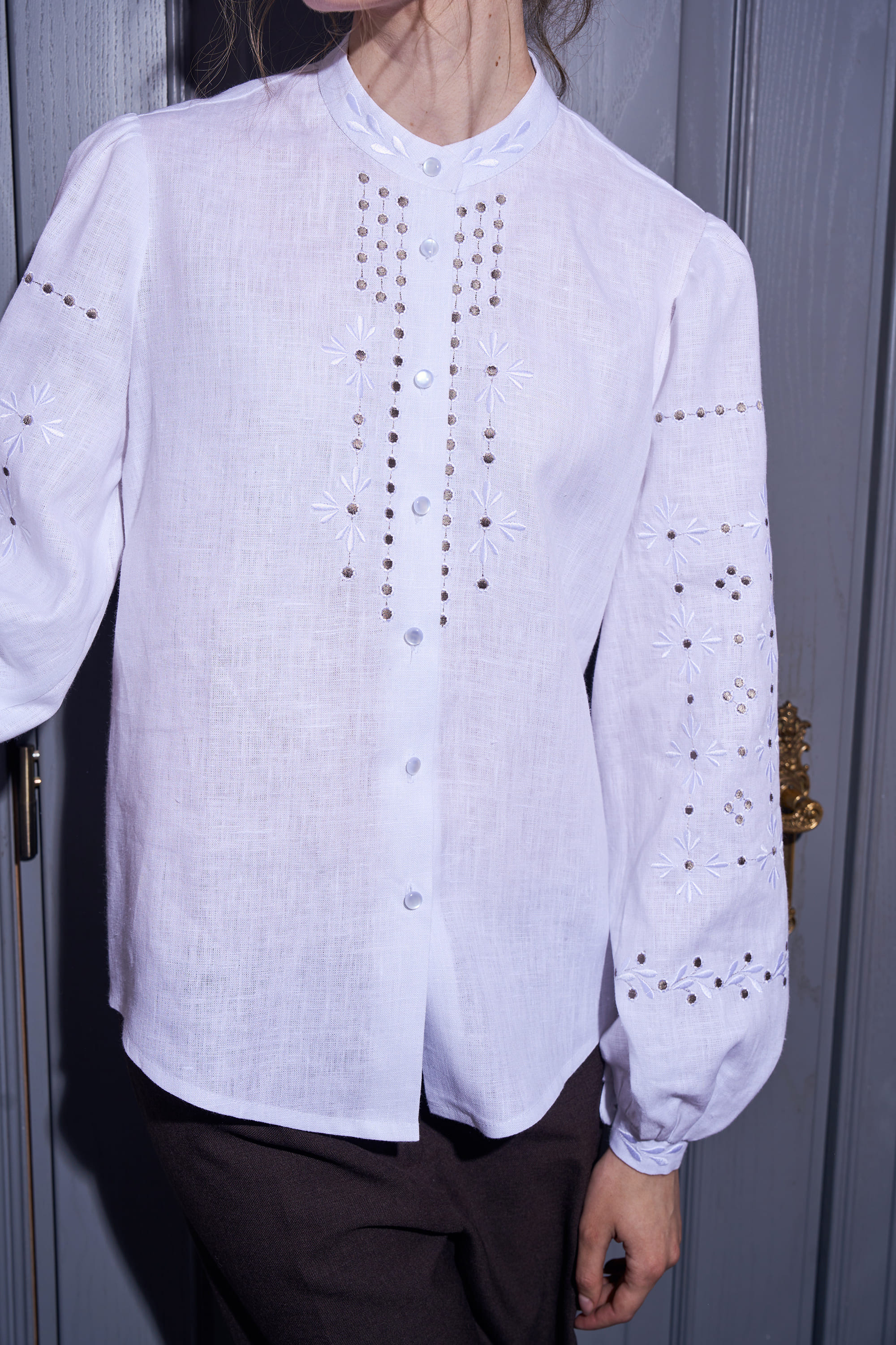 Embroidered women's blouse "Petra" | XS | 40-42