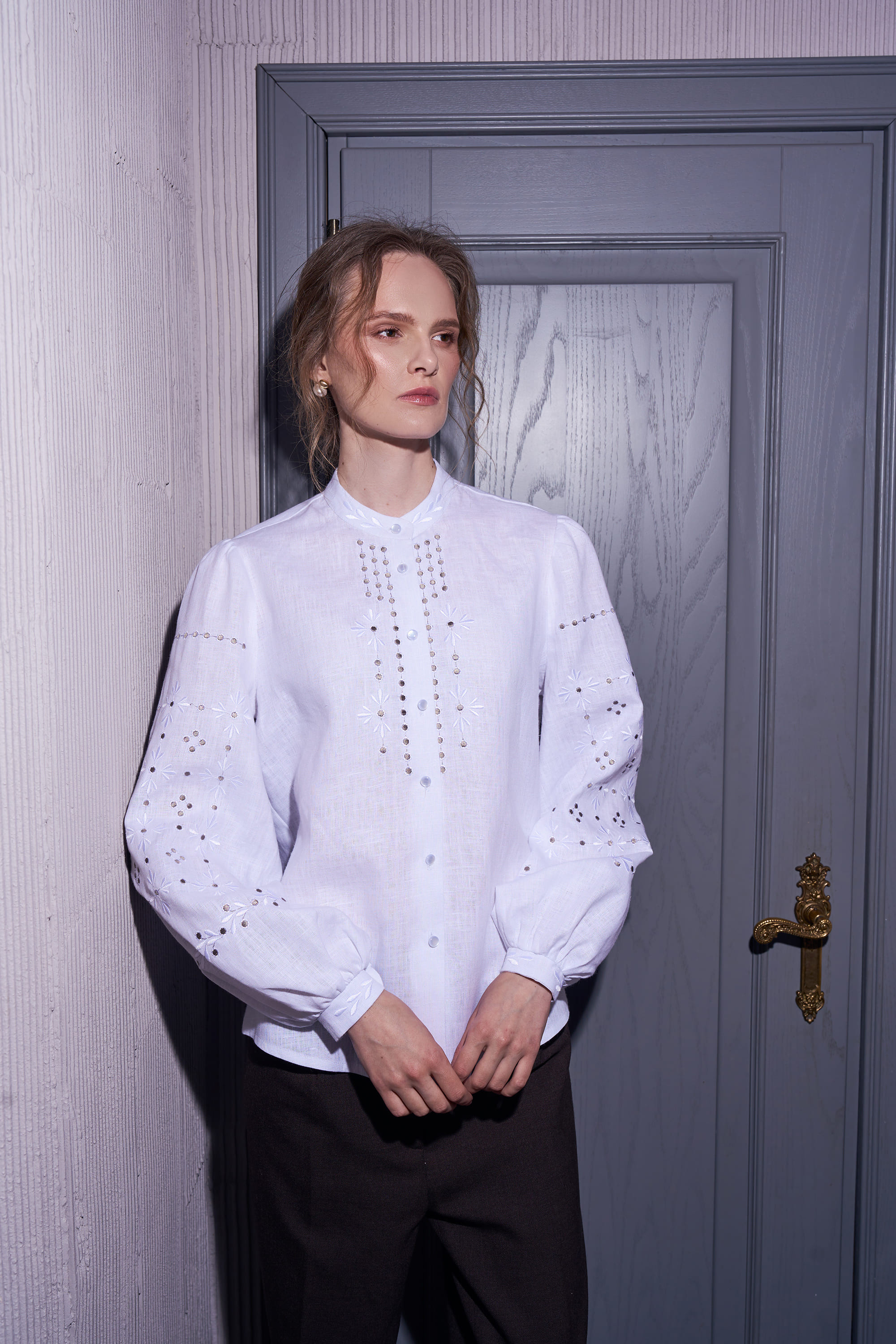 Embroidered women's blouse "Petra" | XS | 40-42