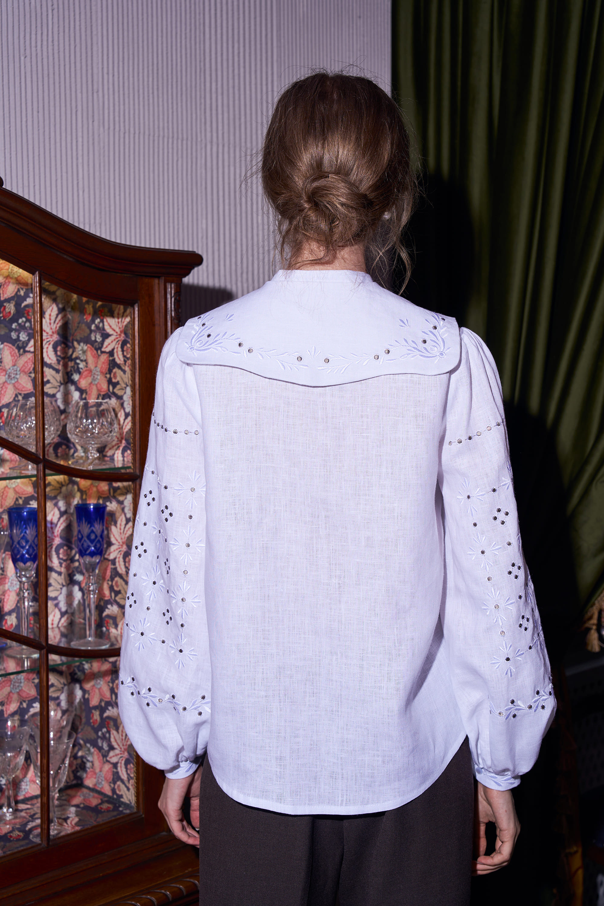 Embroidered women's blouse "Petra" | XS | 40-42