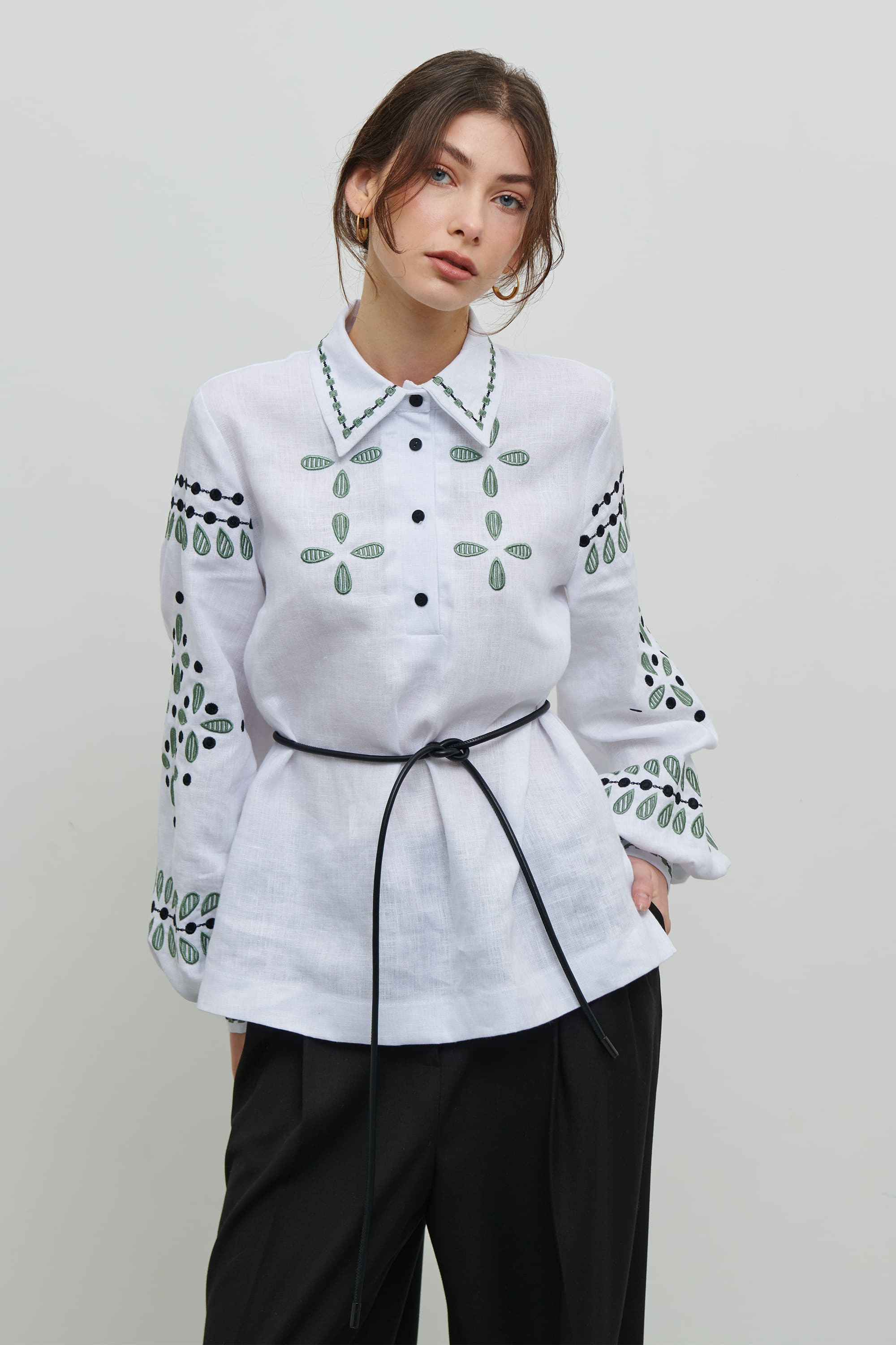 Embroidered women's blouse Love Ukraine