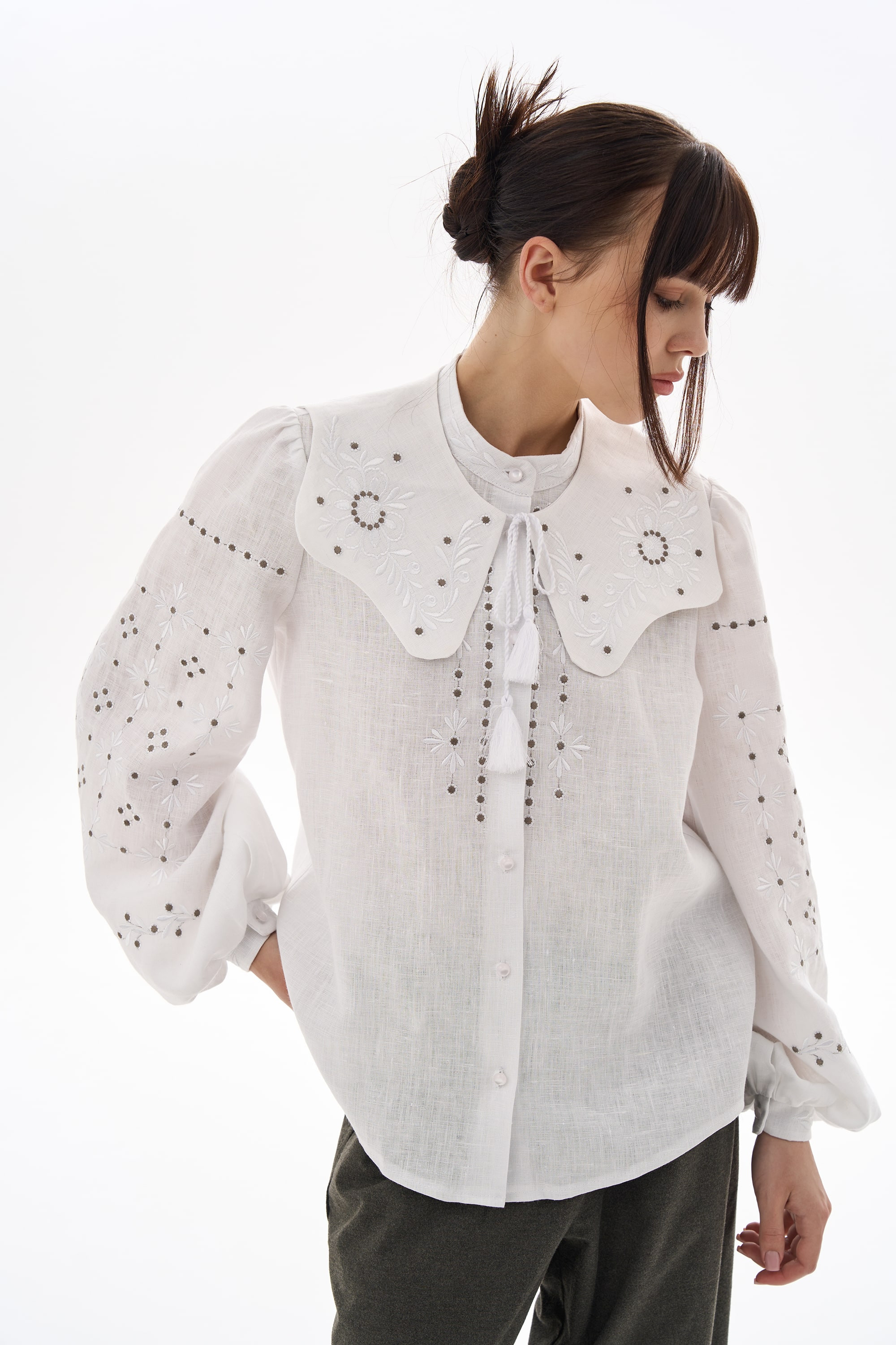 Embroidered women's blouse "Petra"
