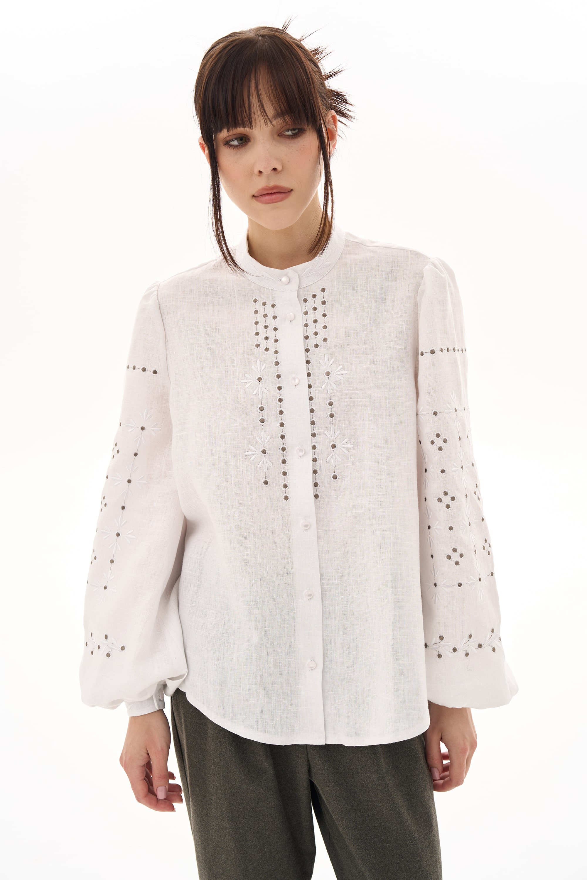 Embroidered women's blouse "Petra" | XS | 40-42