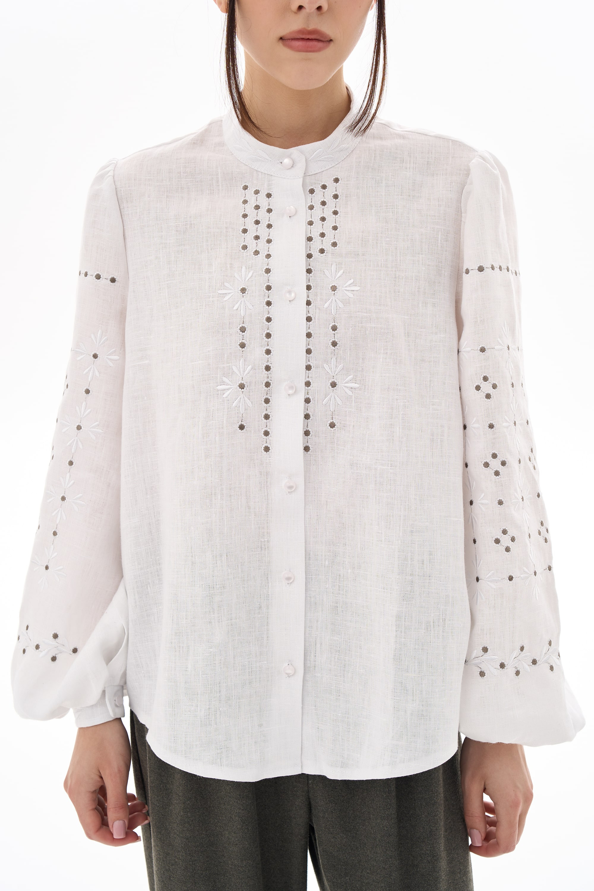 Embroidered women's blouse "Petra" | XS | 40-42
