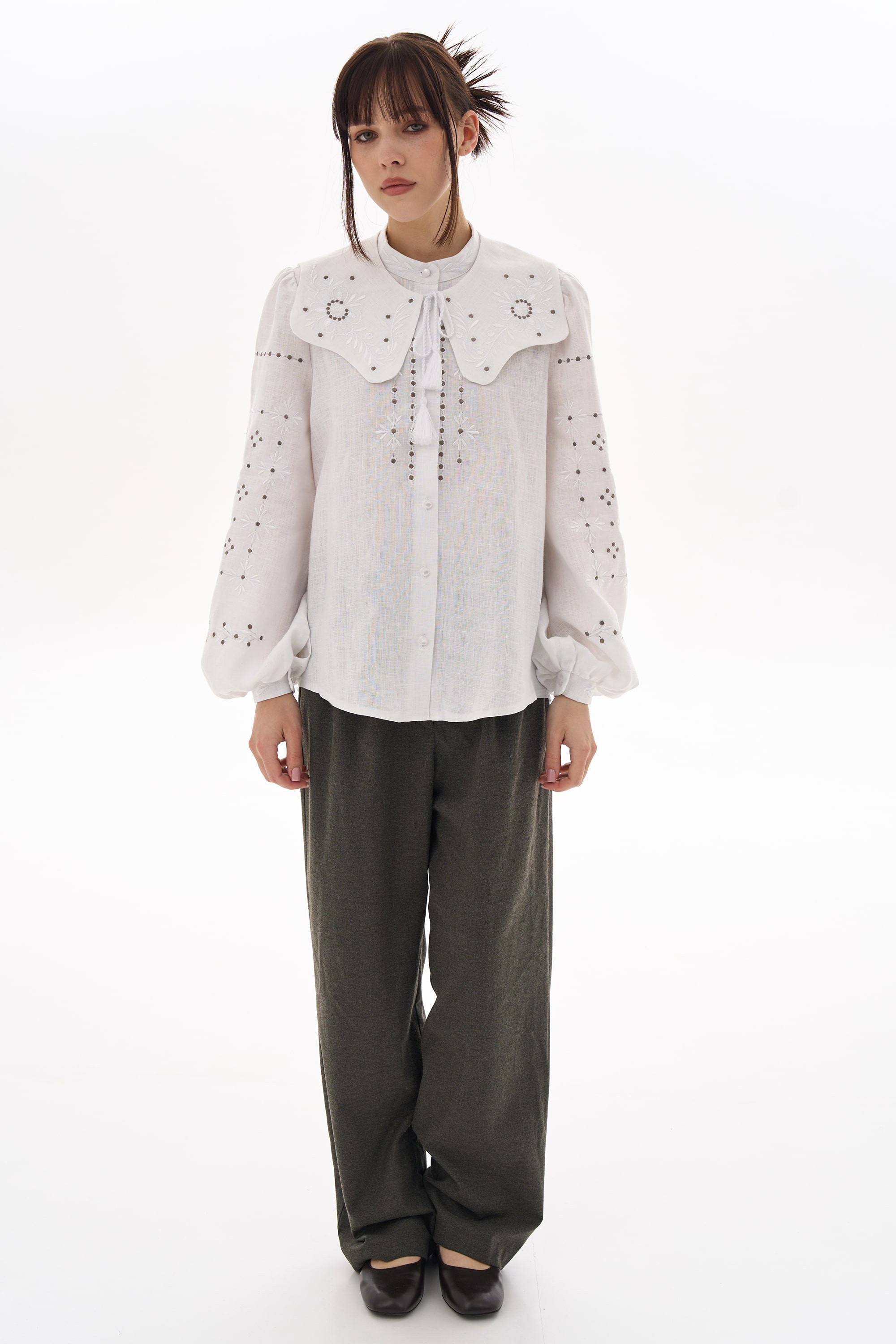 Embroidered women's blouse "Petra" | XS | 40-42