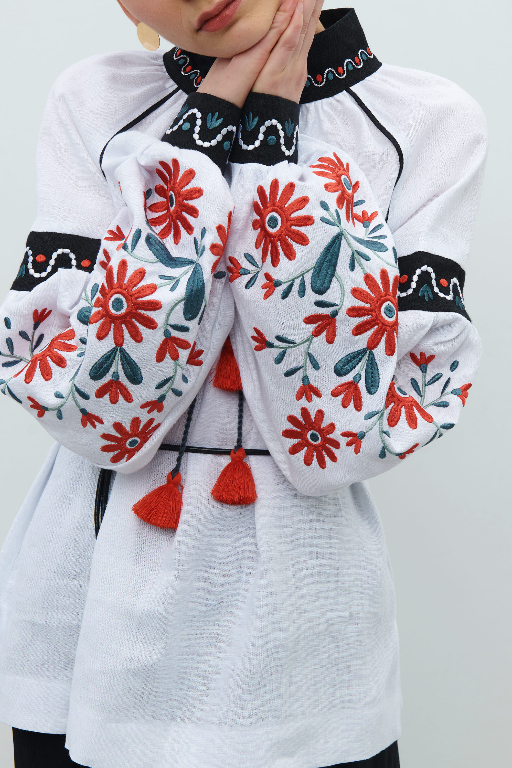White embroidery У Квітучому садочку | S | 42-44