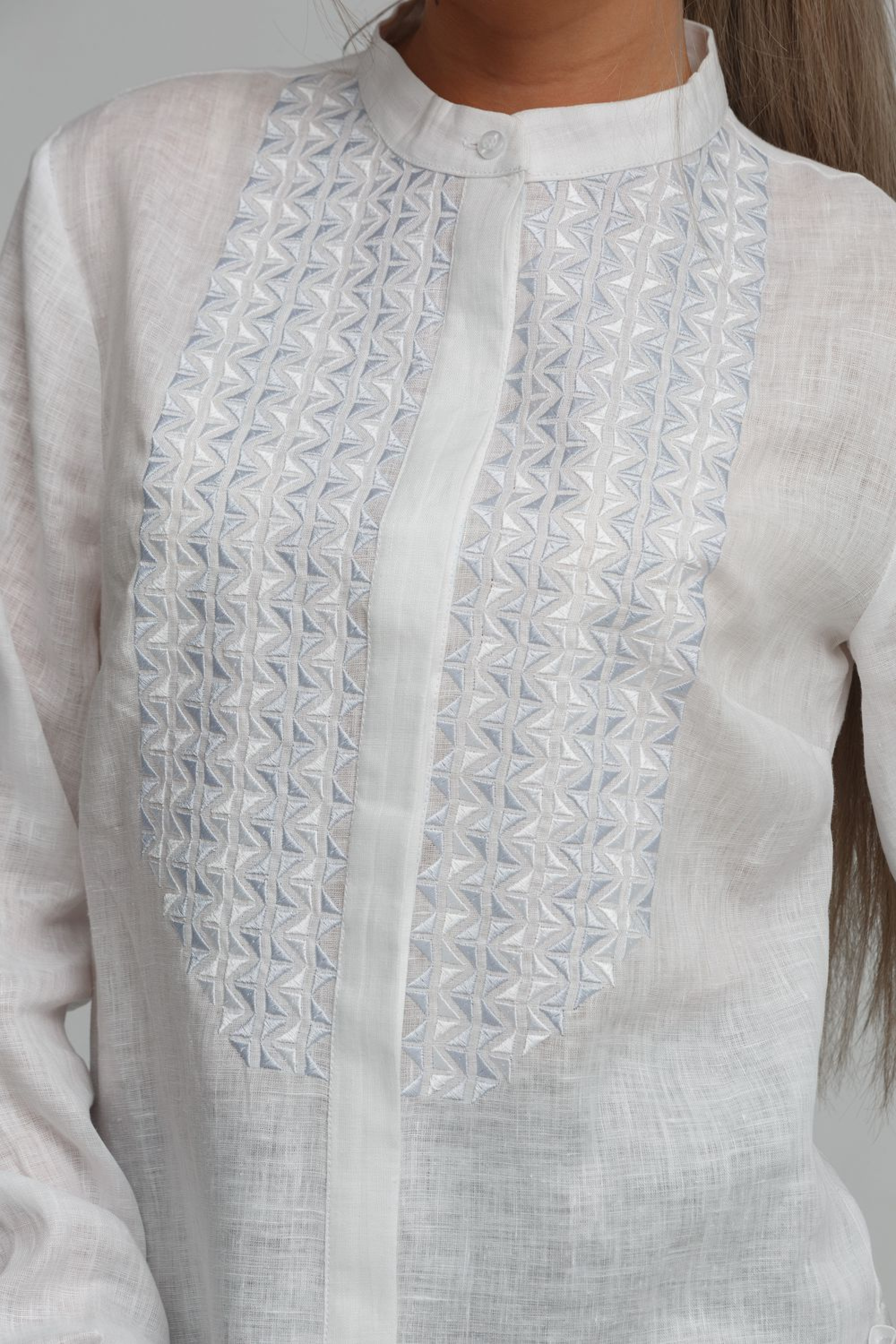 Women's embroidered blouse embroidery White 5 Women's embroidered blouse embroidery White 5