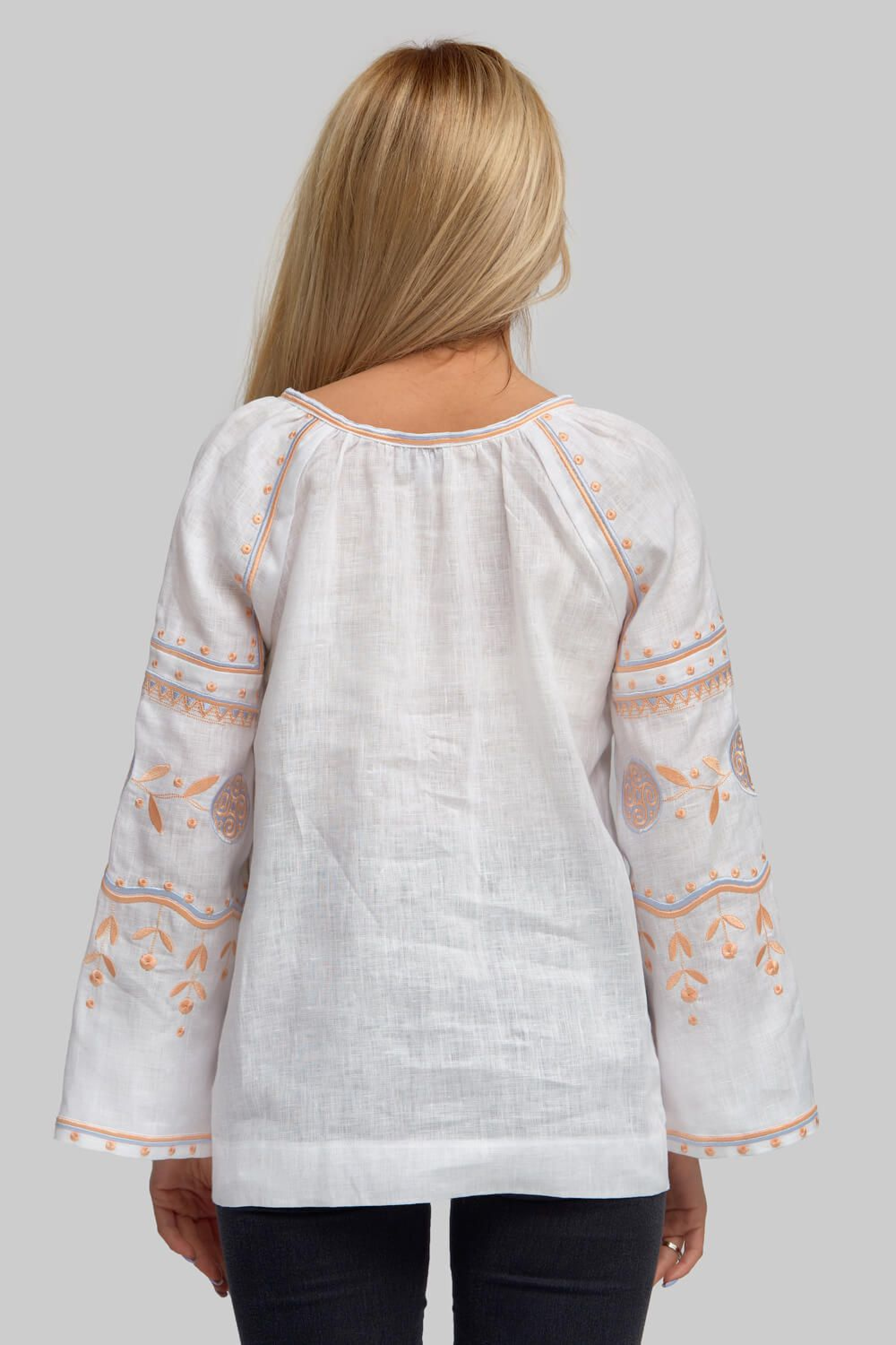 Жіноча вишиванка блуза White 6 