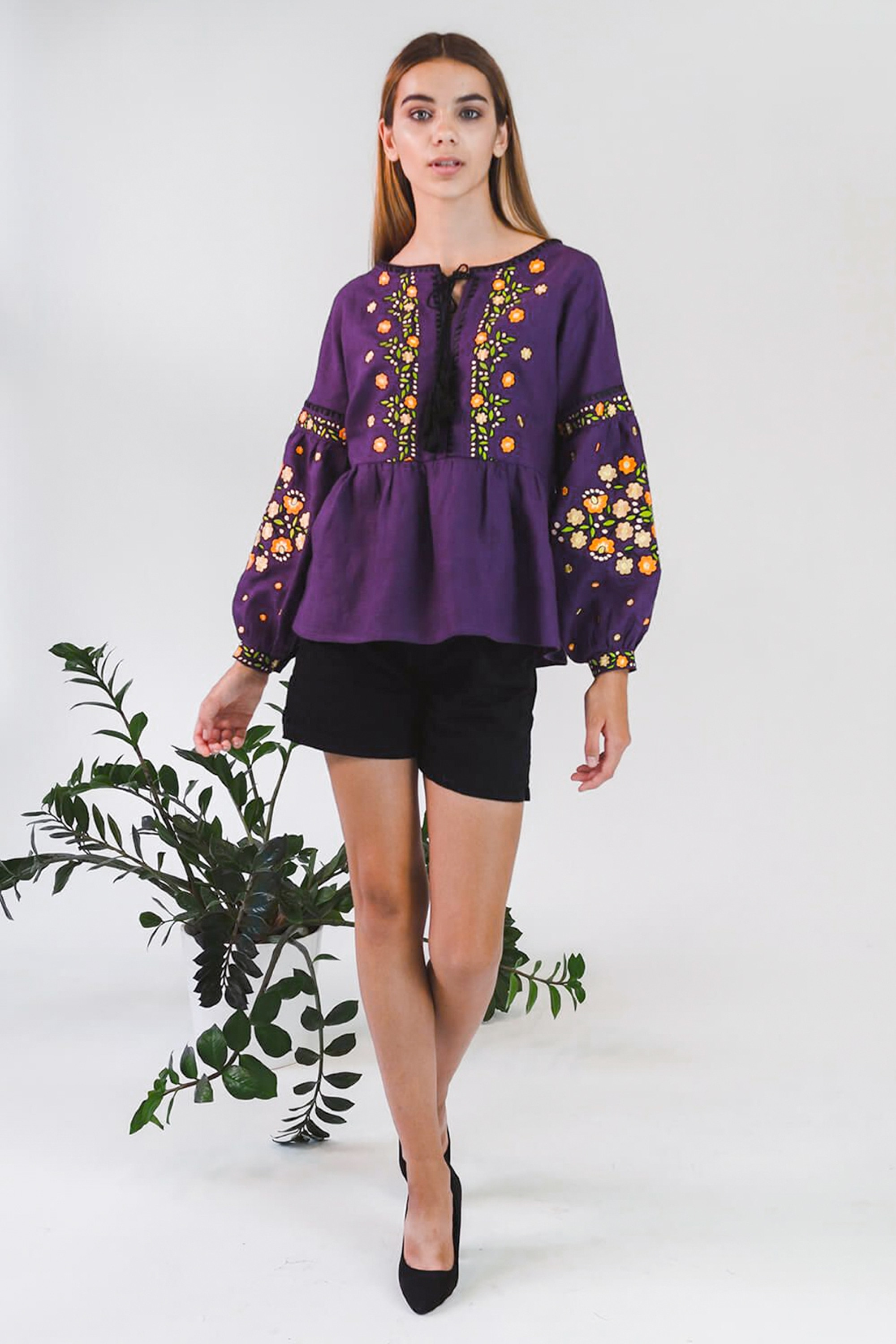 Жіноча вишиванка блуза Violet