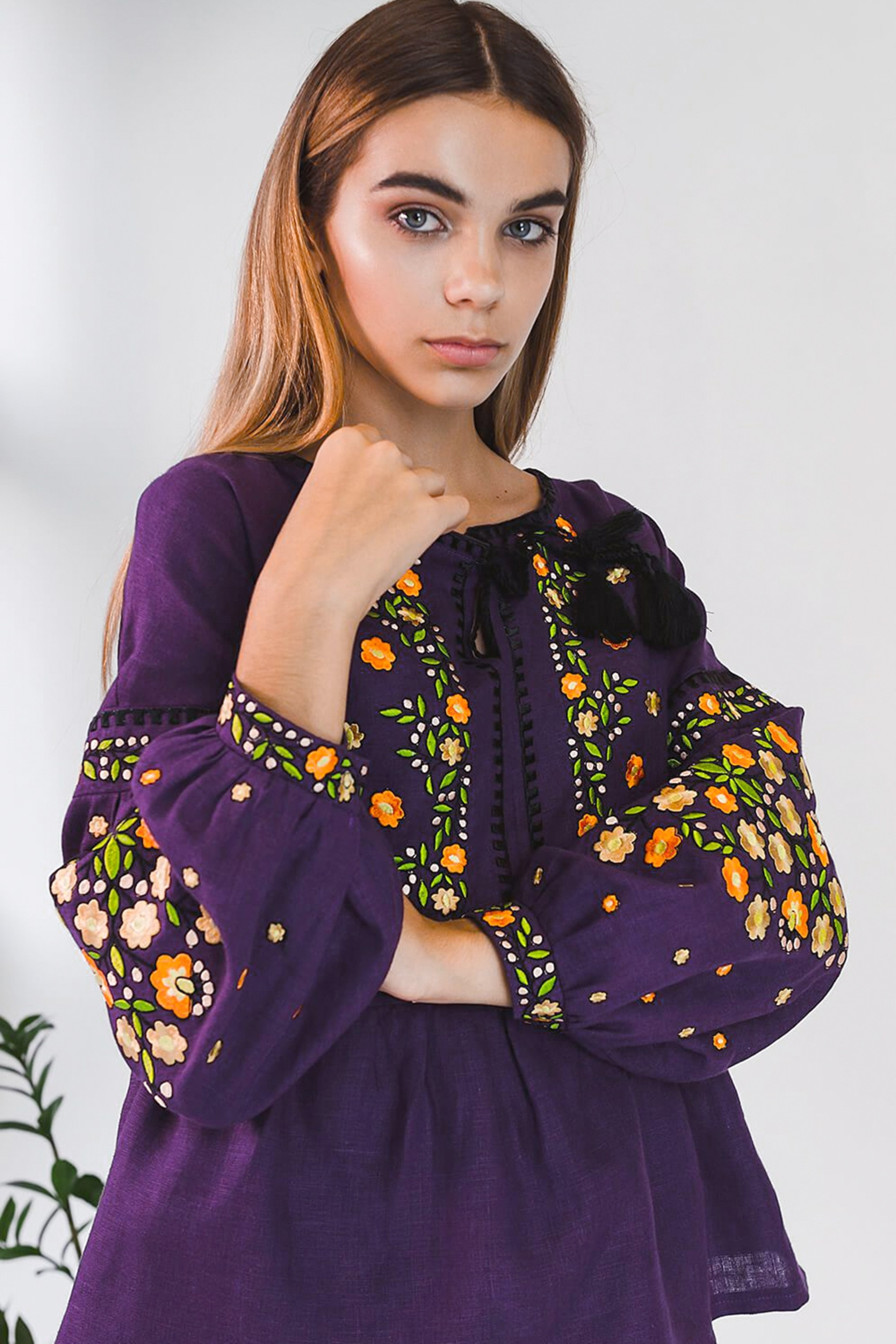 Жіноча вишиванка блуза Violet