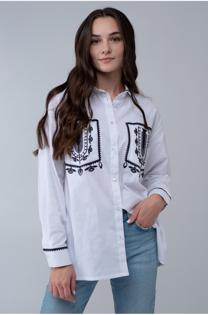 Жіноча вишита сорочка White