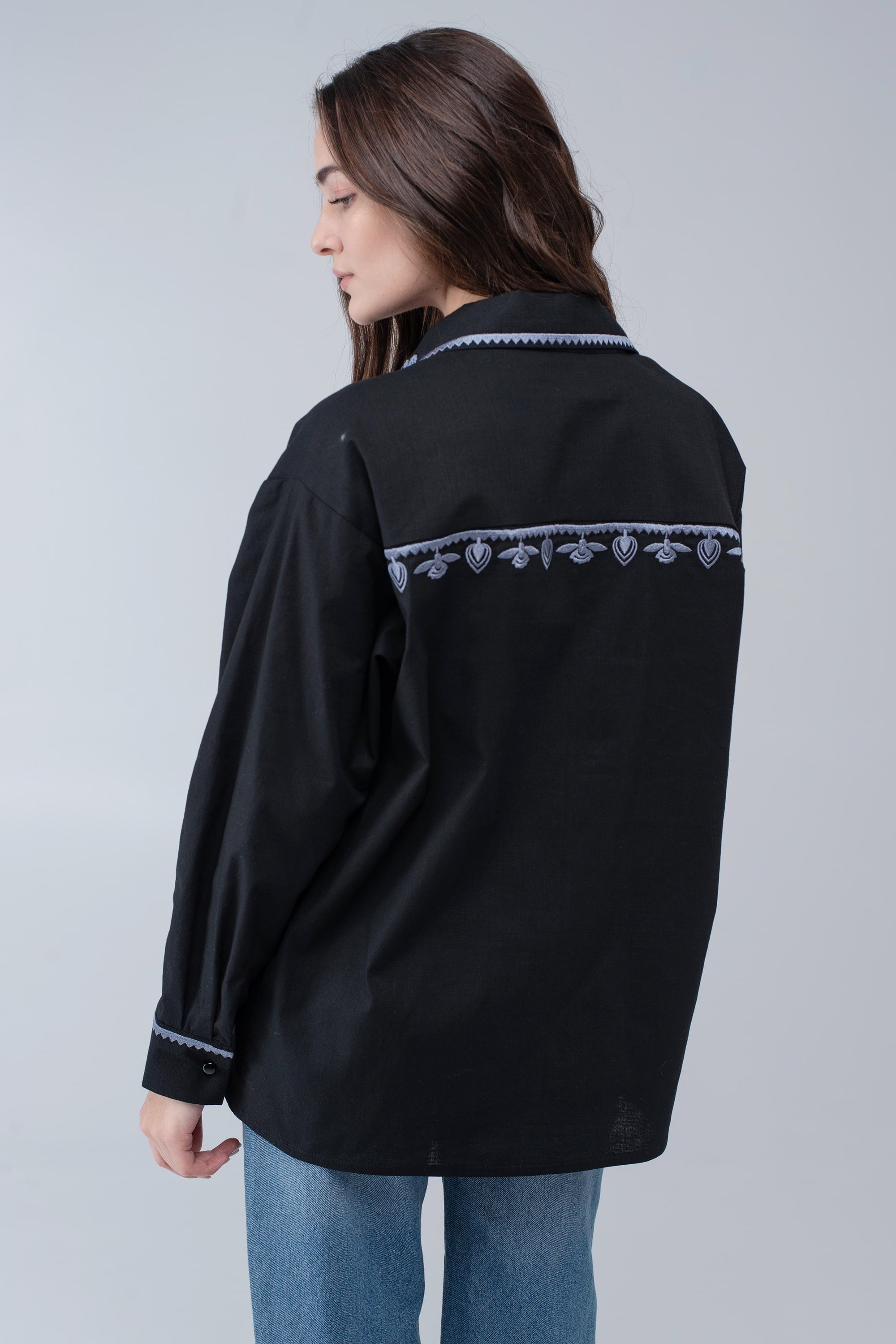 Жіноча вишита сорочка Black