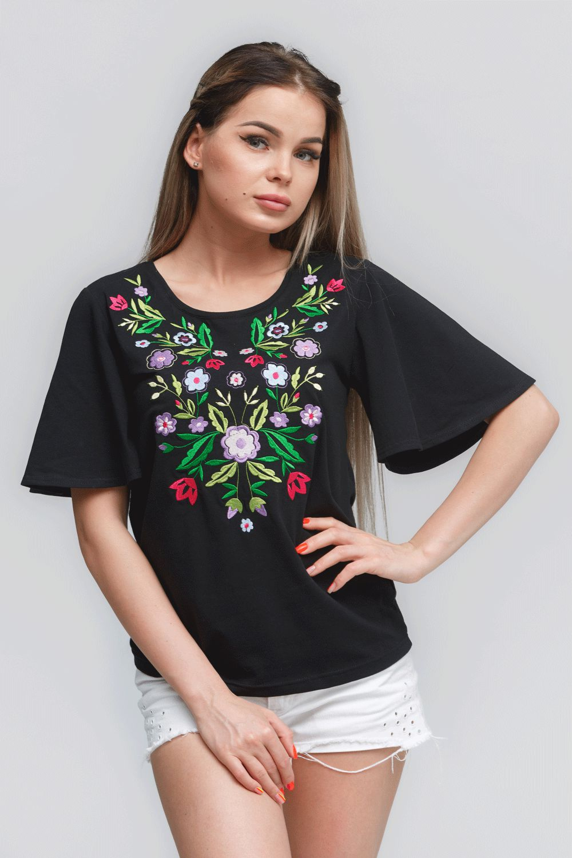 Women's T-shirt Black 3