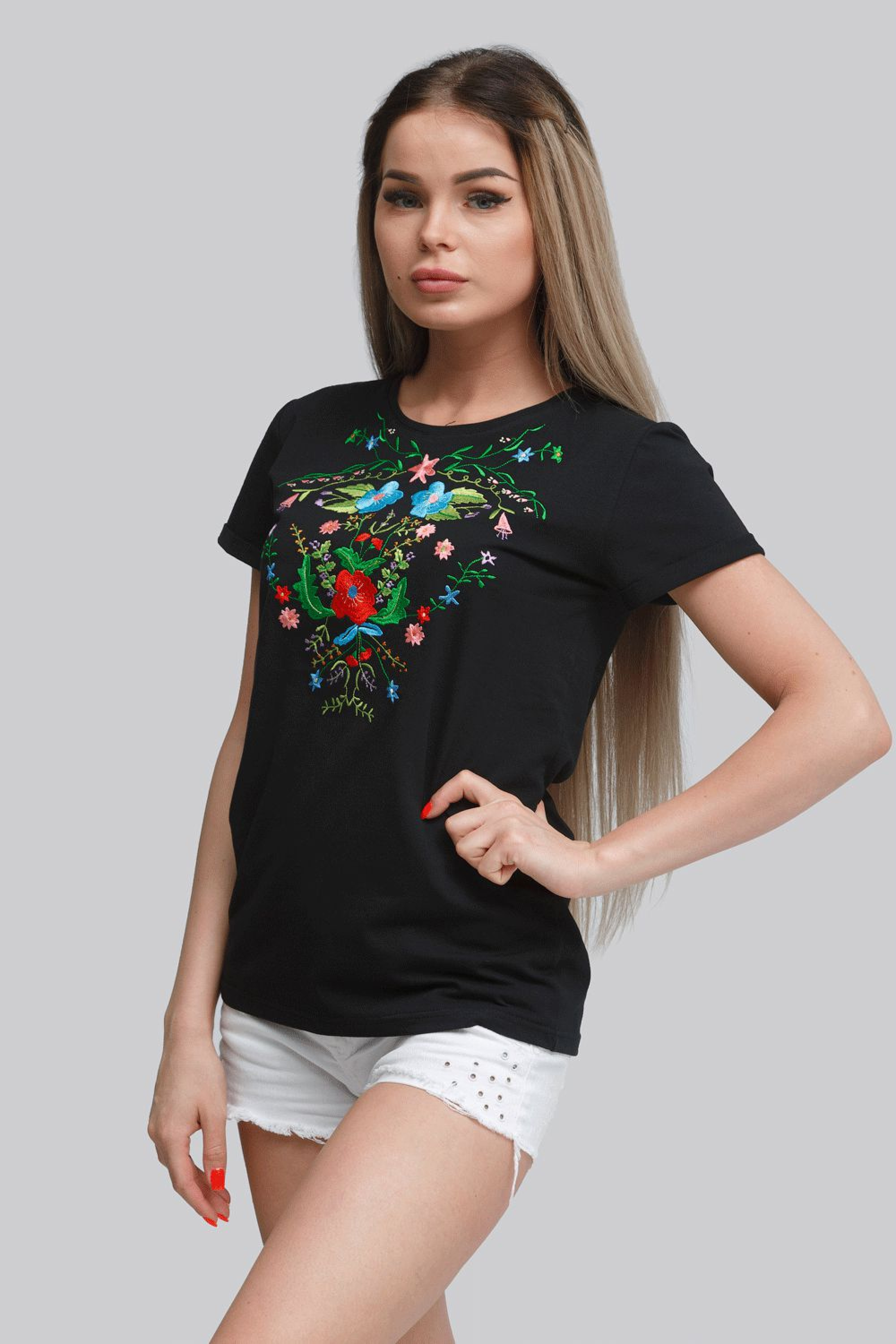 Women's T-shirt Black 4