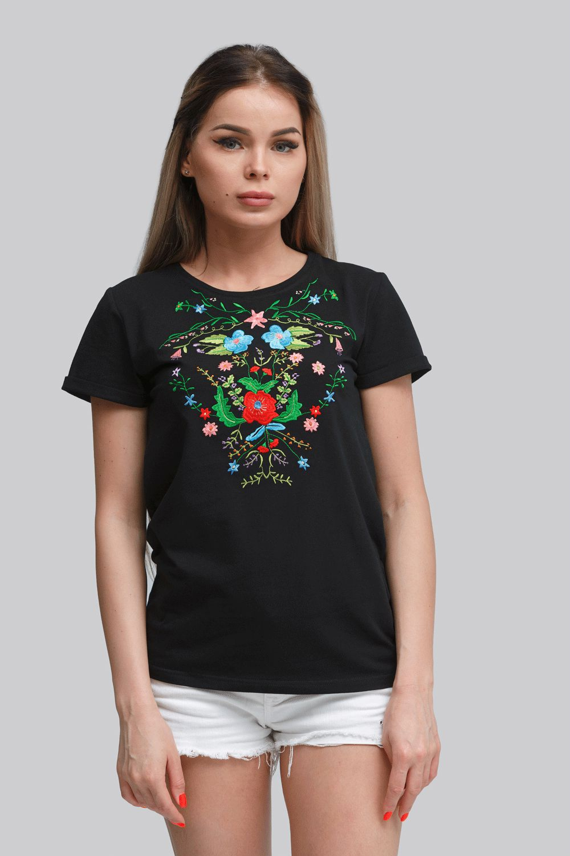 Women's T-shirt Black 4 | S | 42-44