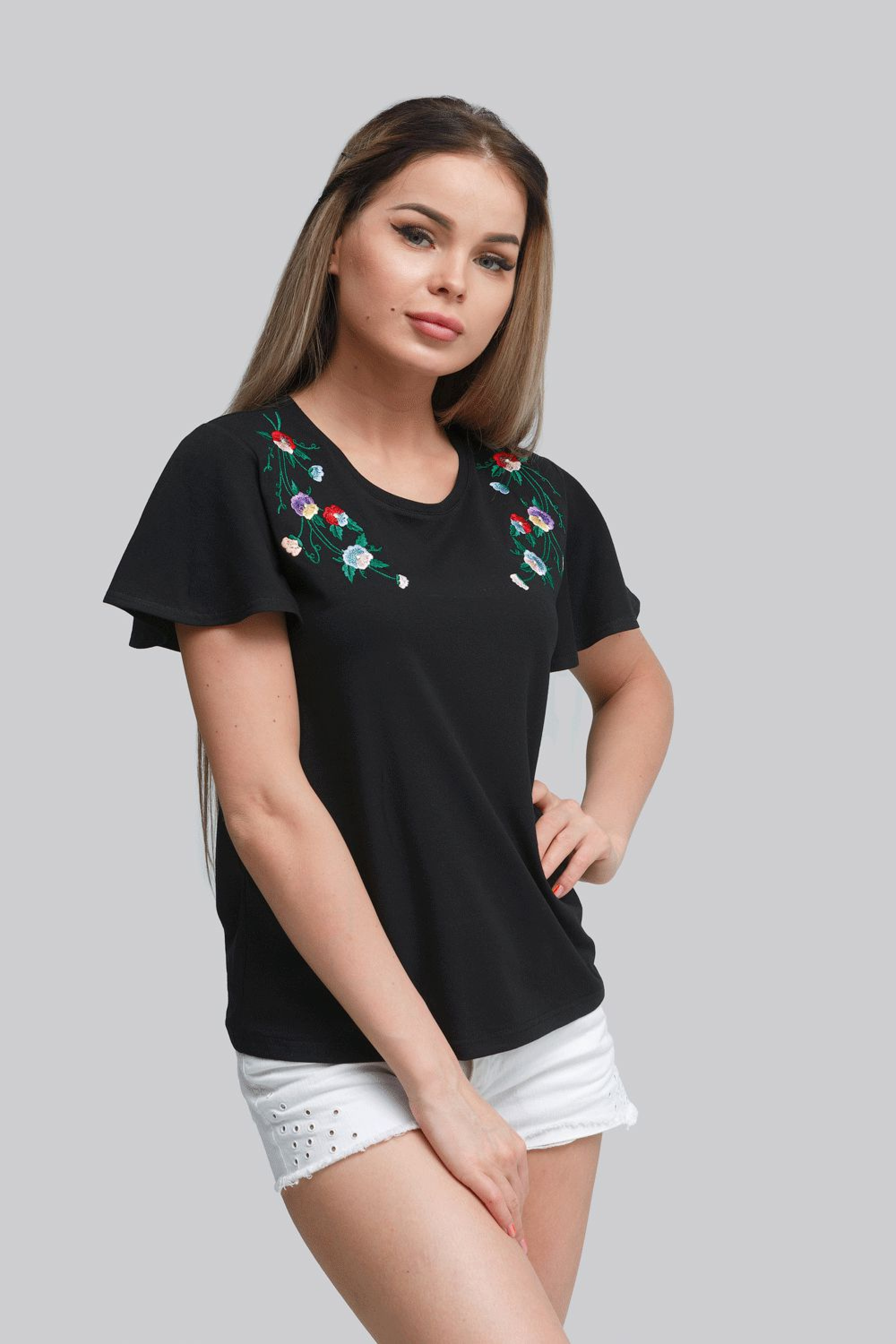 Women's T-shirt Black 5