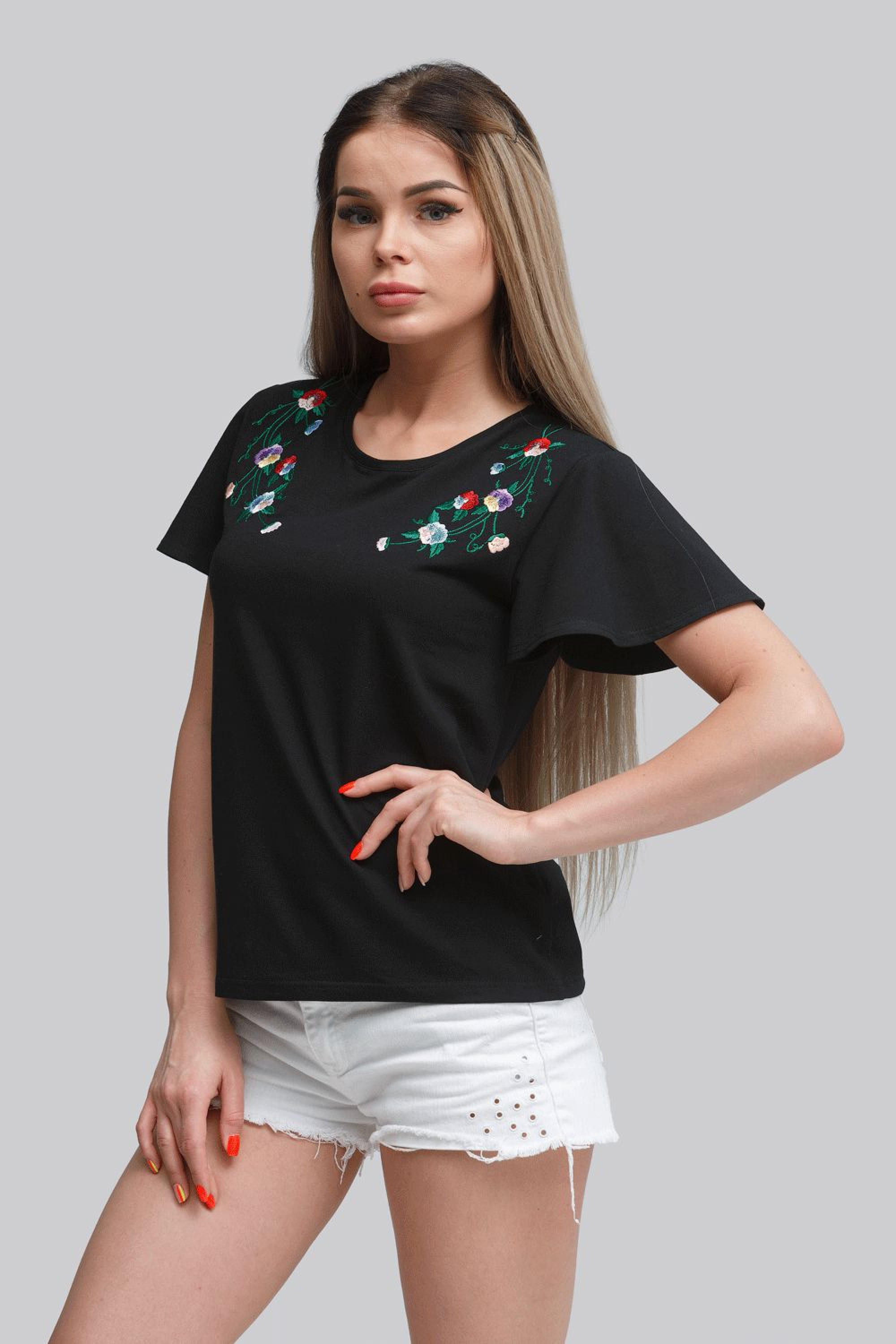 Women's T-shirt Black 5