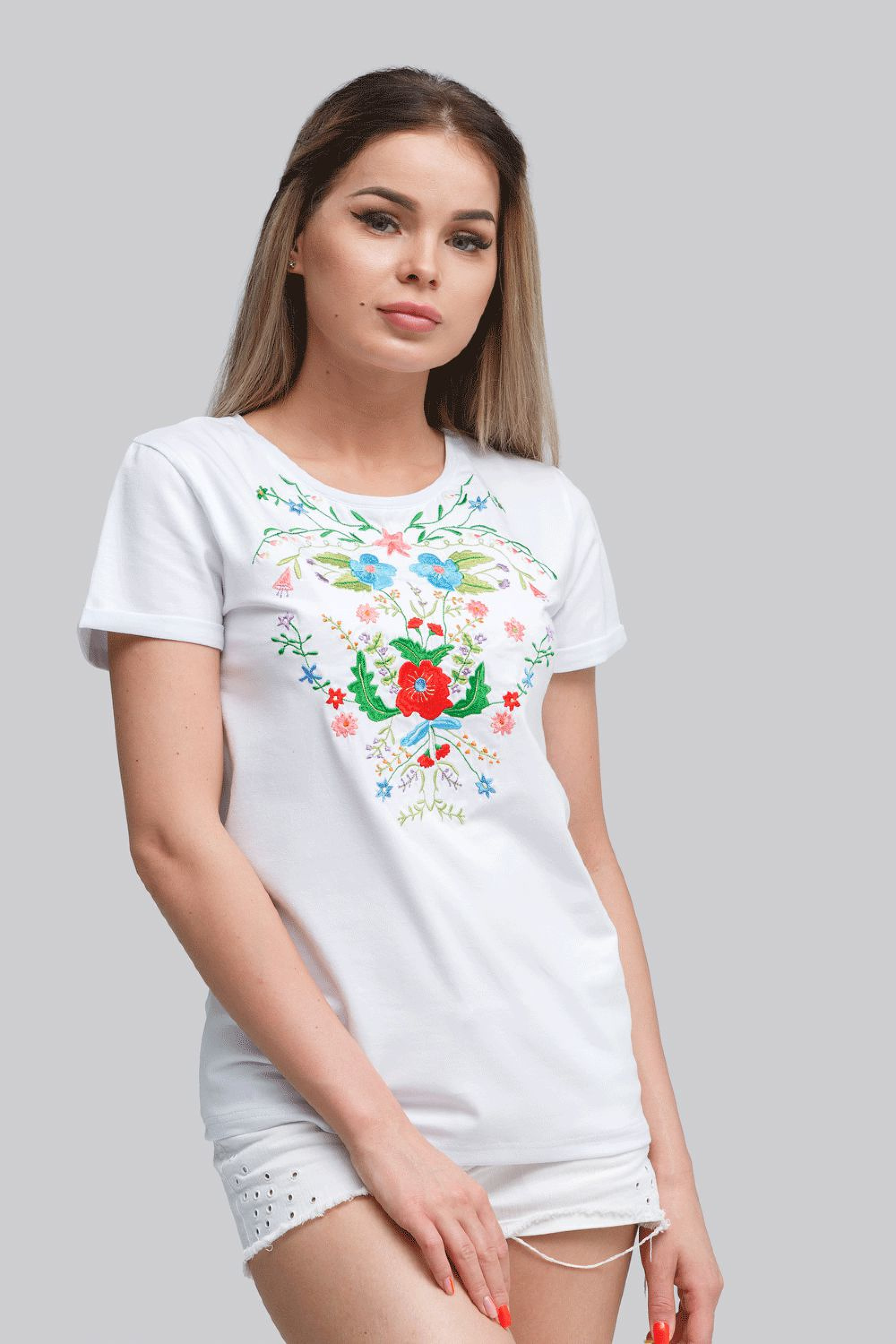 Women's T-shirt White 4