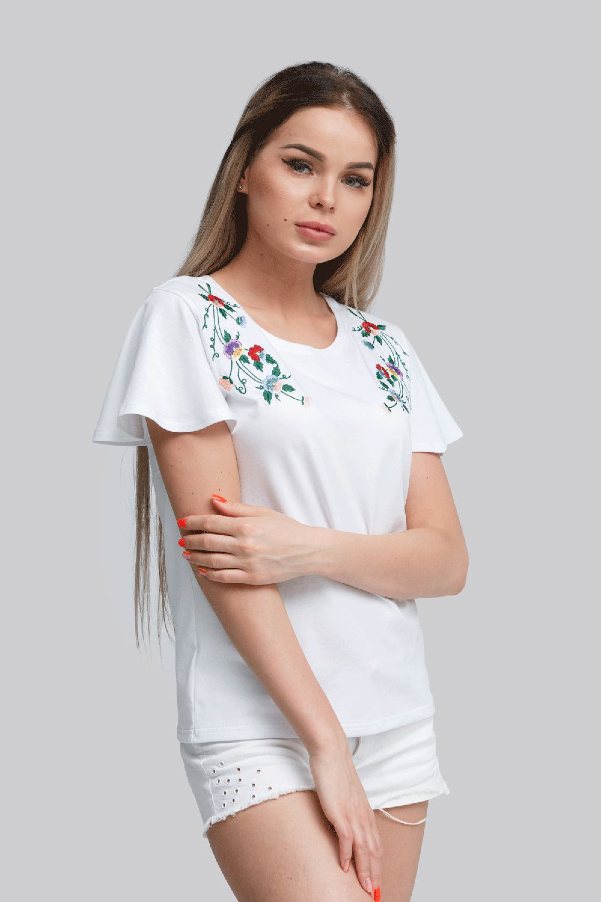 Women's T-shirt White 5