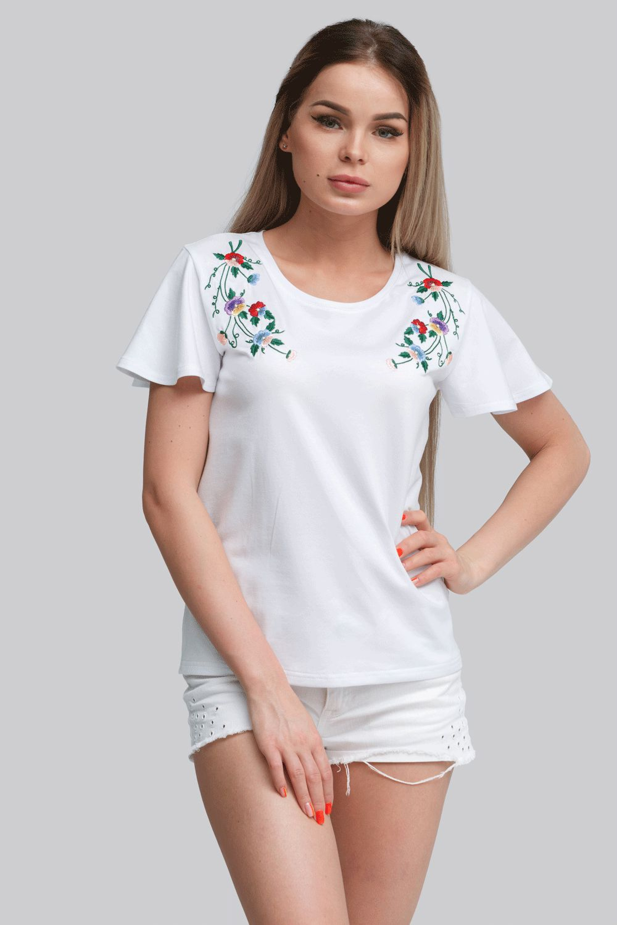 Women's T-shirt White 5