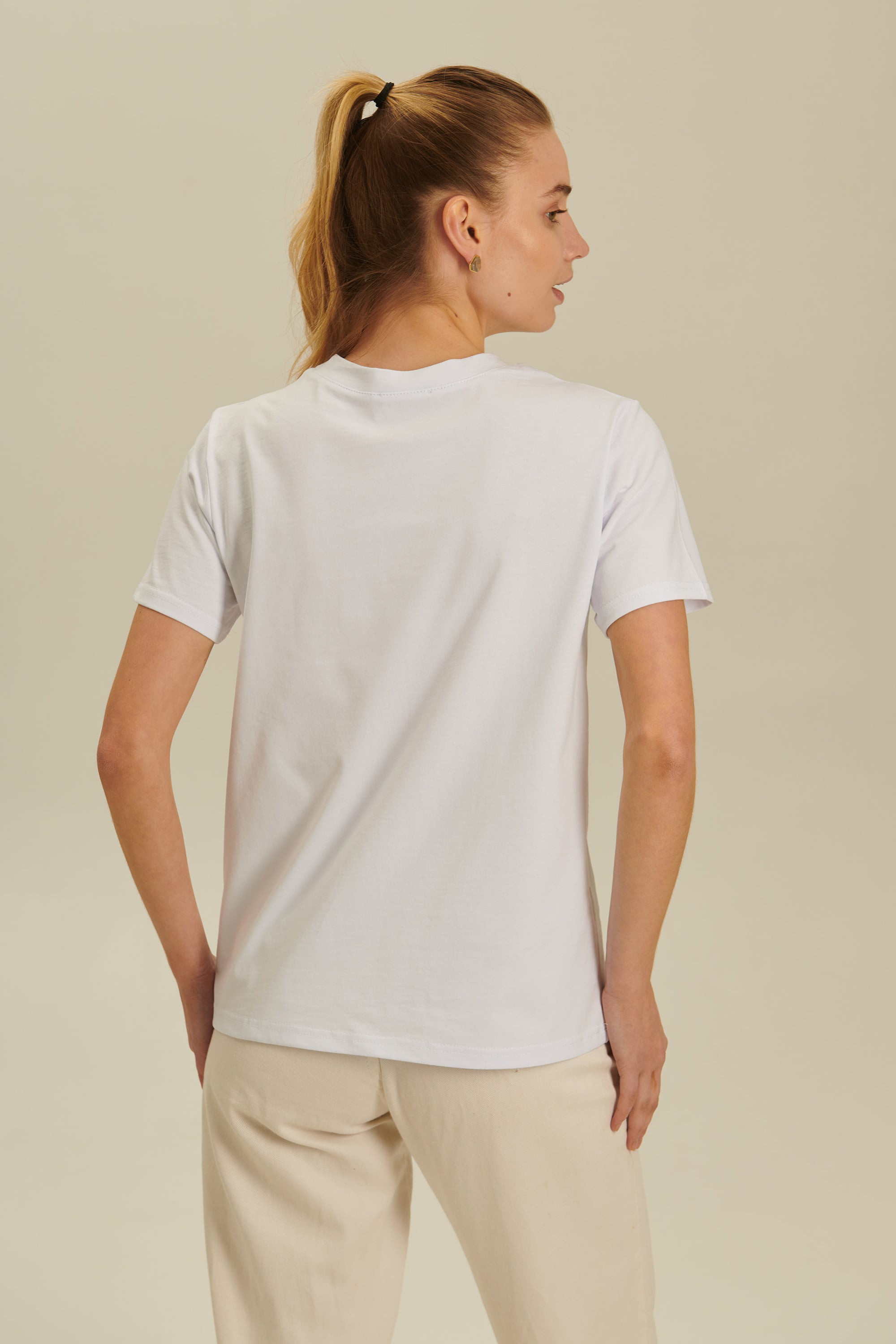 Woman embroidered T-shirt Зберігаємо спокій та традиції 2 | S-M
