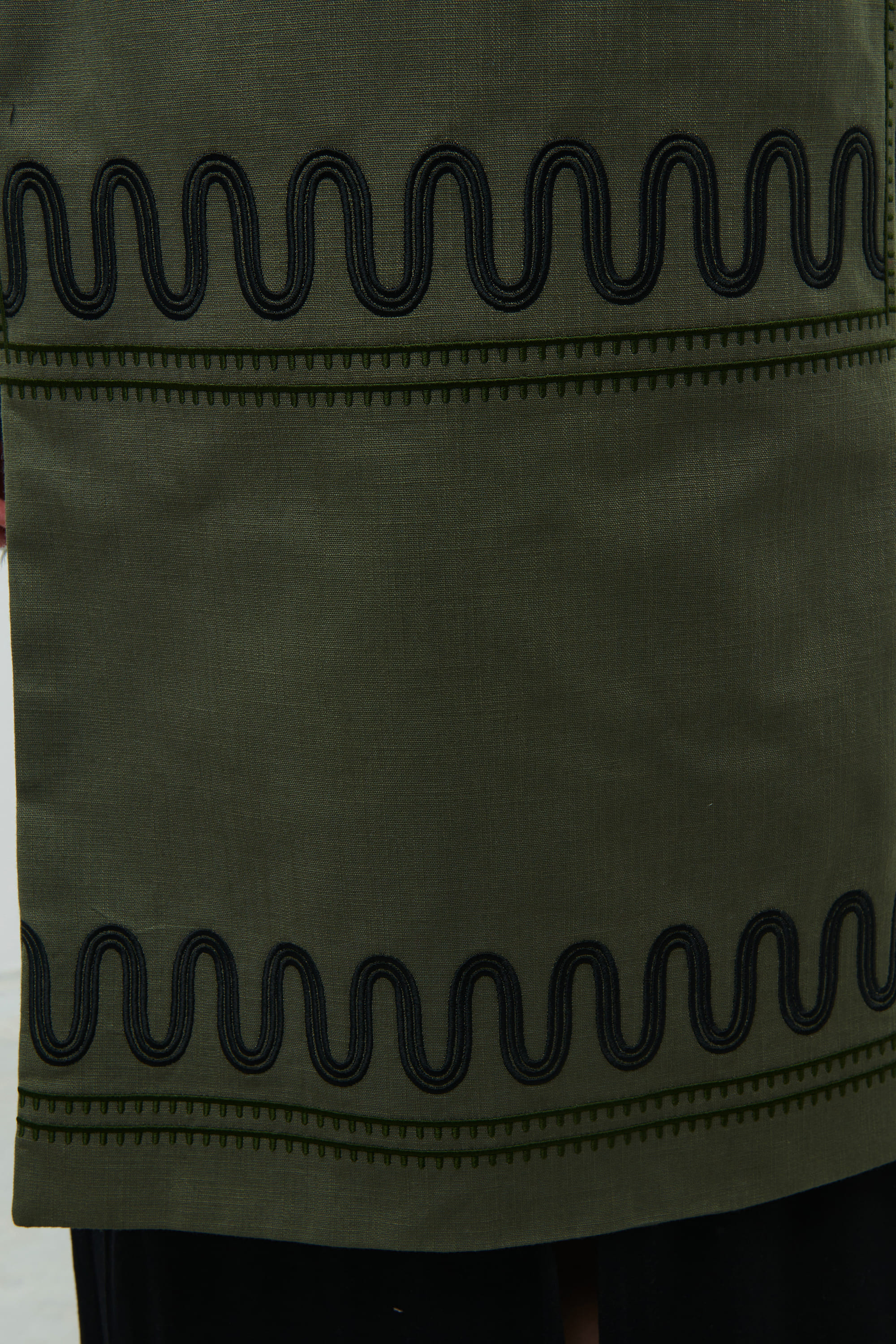 Women's linen waistcoat The crown of Maria Prymachenko's creativity | S | 42-44